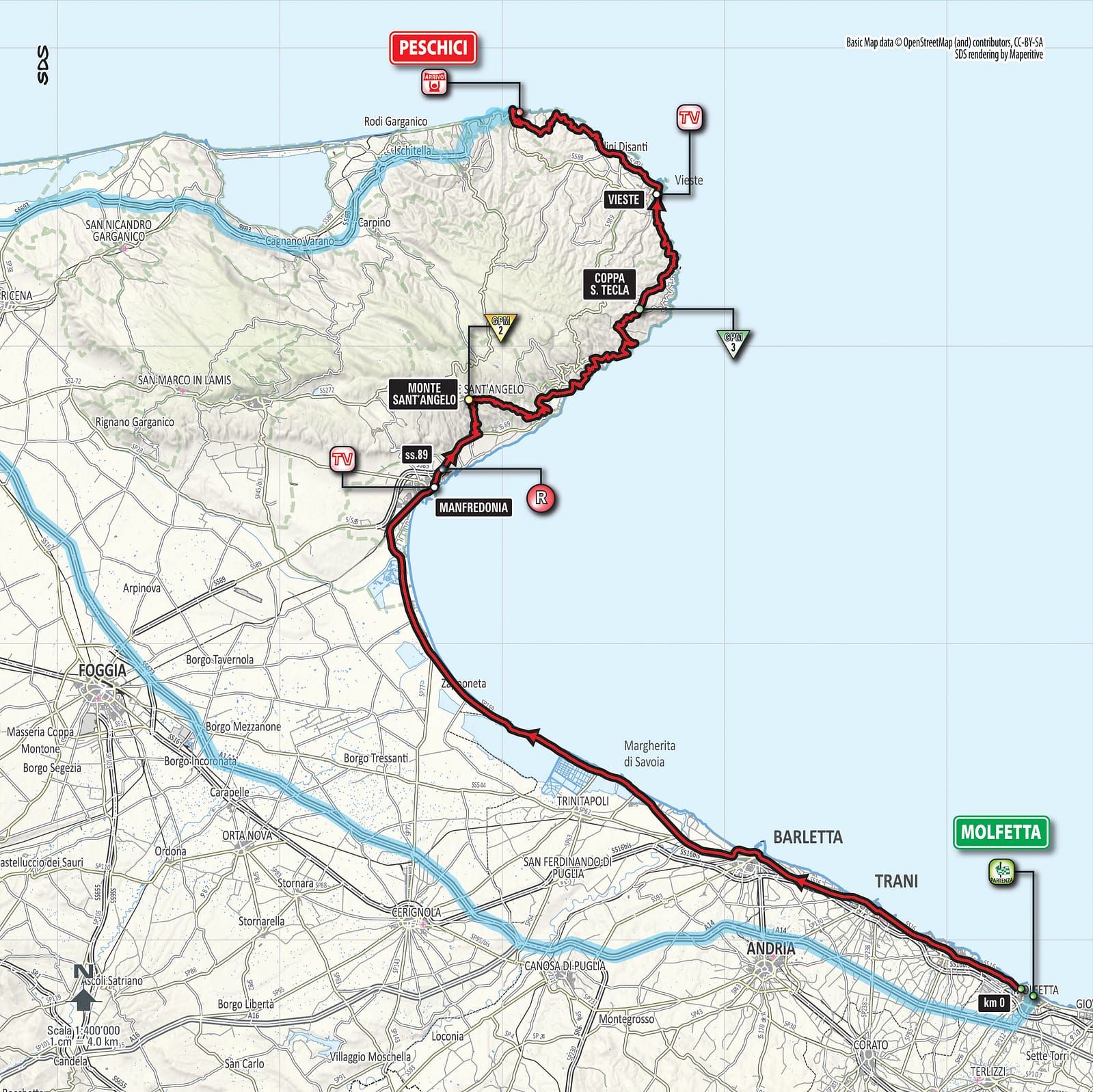 Giro d'Italia 2017 Etappe 8