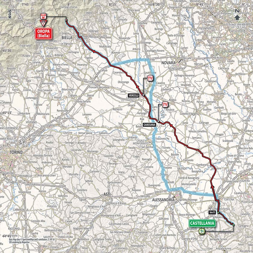 Etappe Nummer 14 des Giro d'Italia 2017 Etappe Nummer 14 des Giro d'Italia 2017